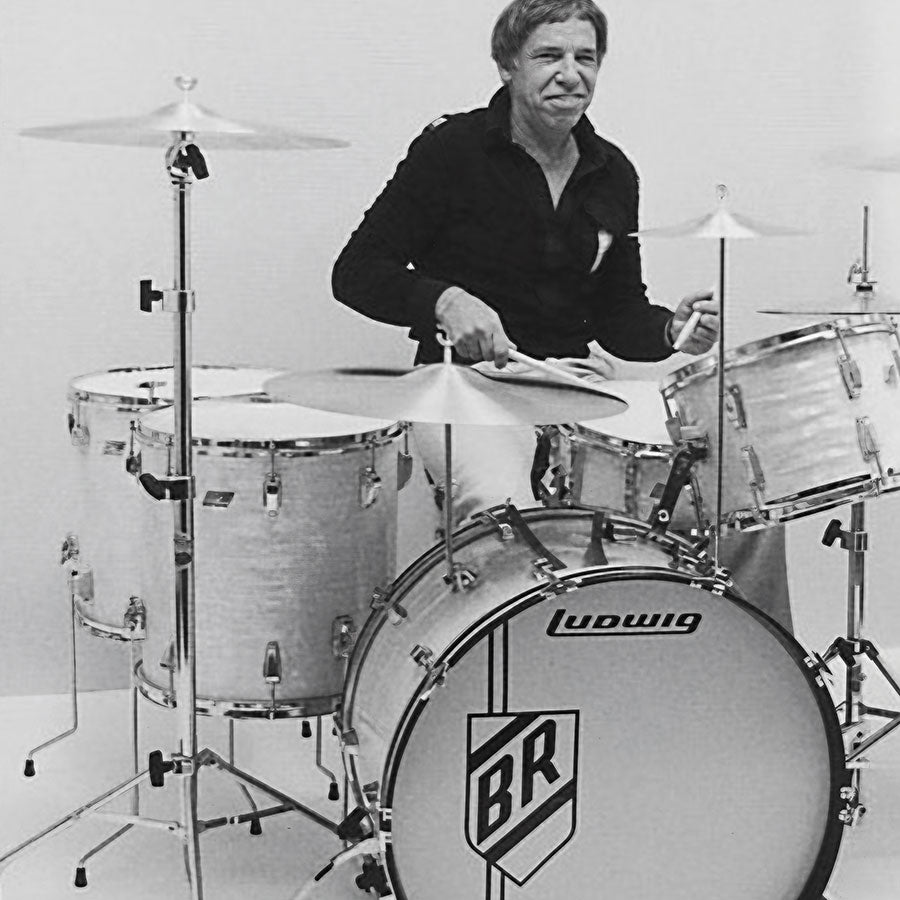 Buddy Rich Replica Bass Drum Shield Logos