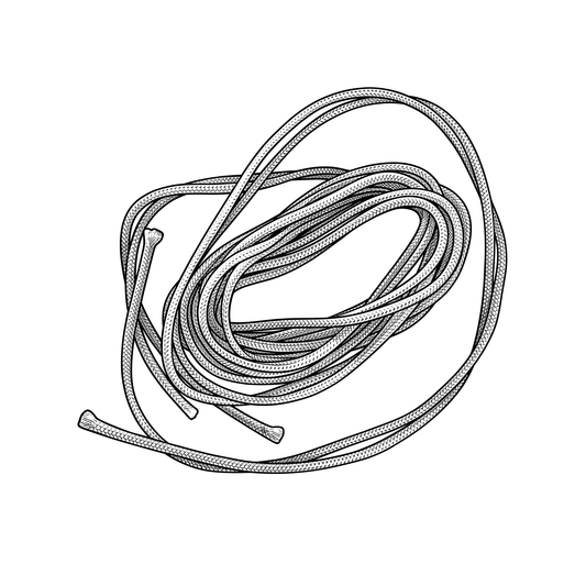 Musser E4447V White Bar Cord for Orchestra Bells