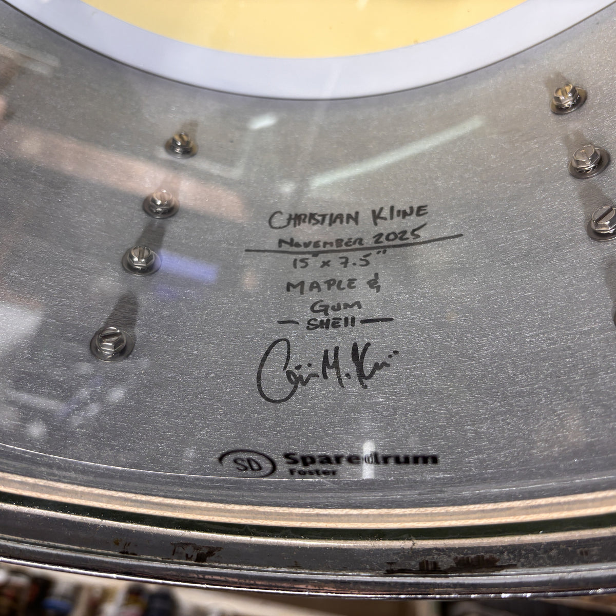 Workbench Series 15" x 7" Maple/Gum Hybrid Snare