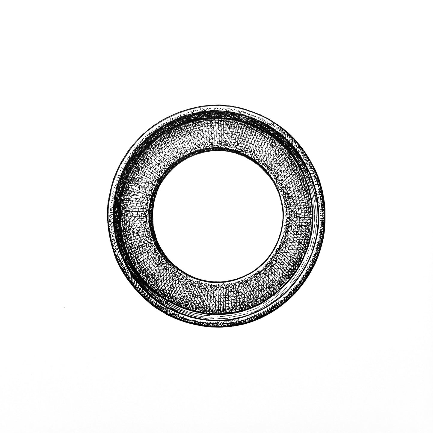 Pearl Rubber Gasket For Cast Air Vent