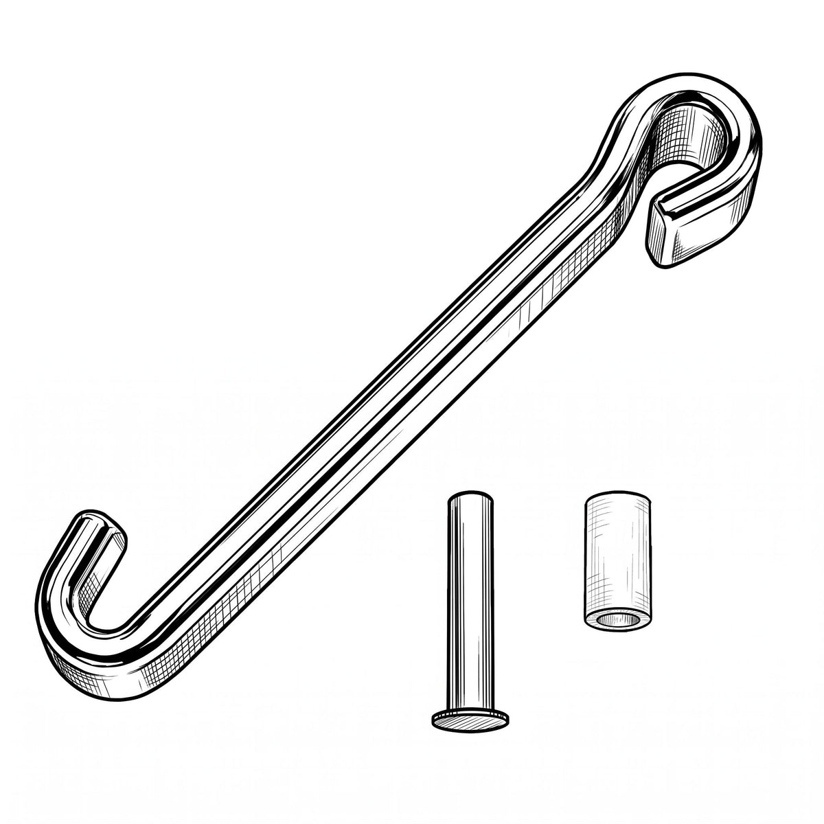 Ludwig Connecting Link & Pin for Speed King Pedals
