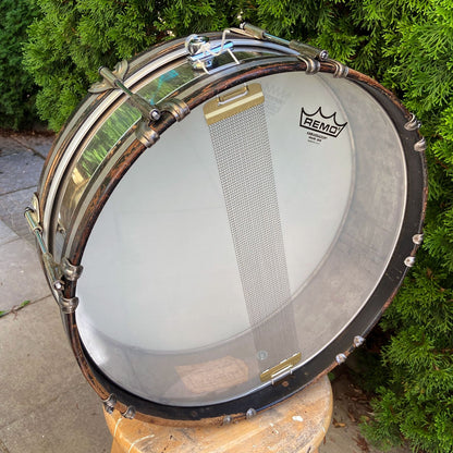 Harmony Drum Co. 16" x 5" Nickel Over Brass Snare